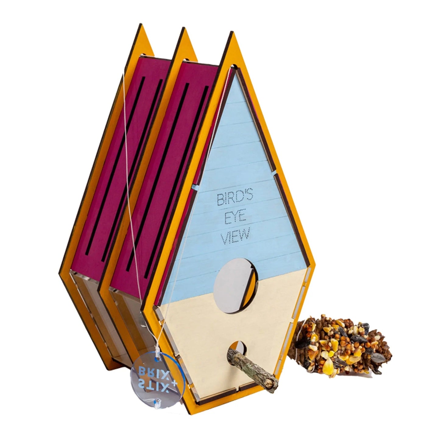 Stix + Brix Birdhouse and Feeder Kit