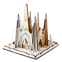 Stix + Brix Ice Castle Model Kit