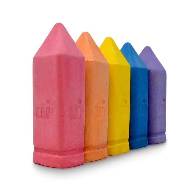 Urban Infant Chunky Sidewalk Chalk - Rainbow