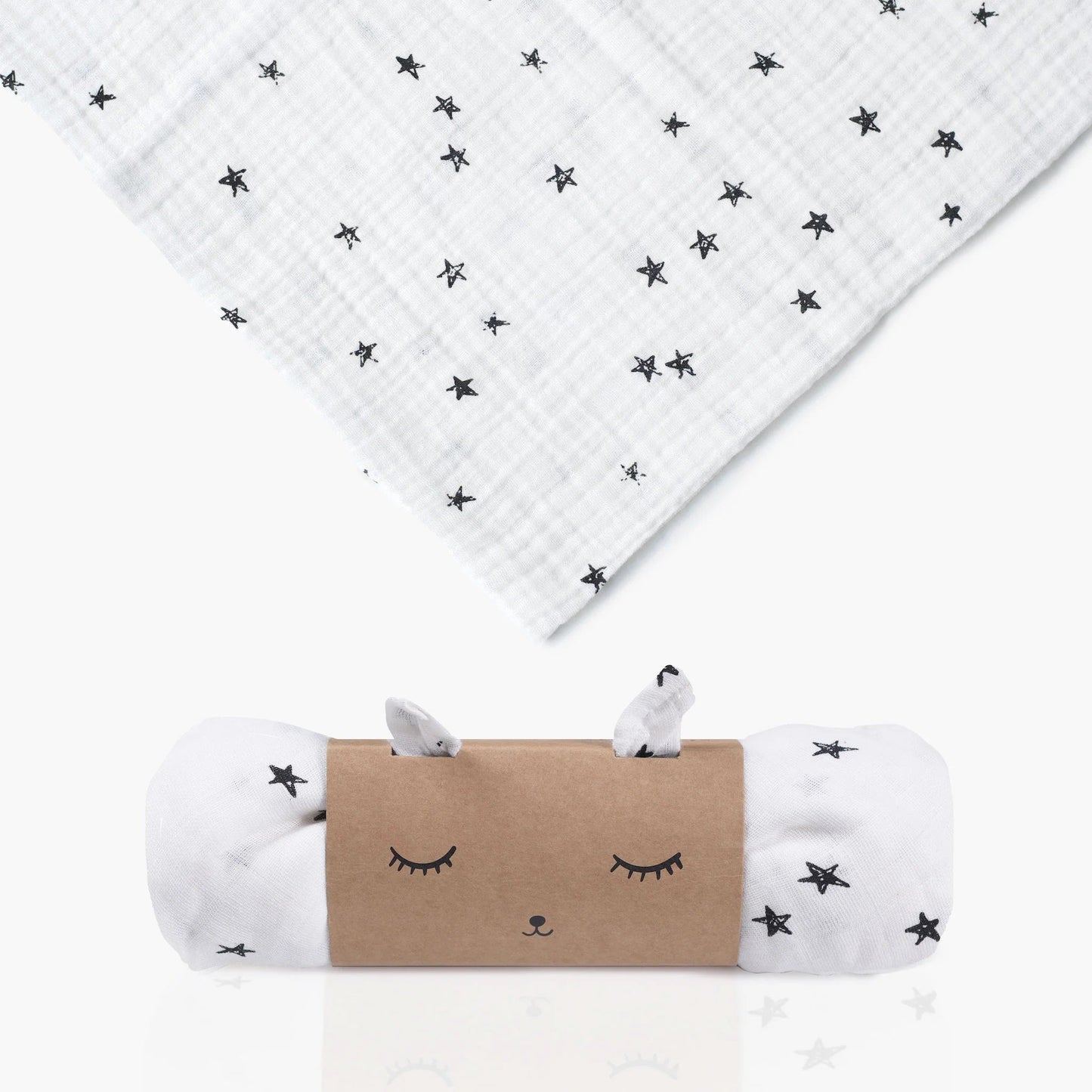 Wee Gallery Organic Muslin Swaddle Blanket - Stars