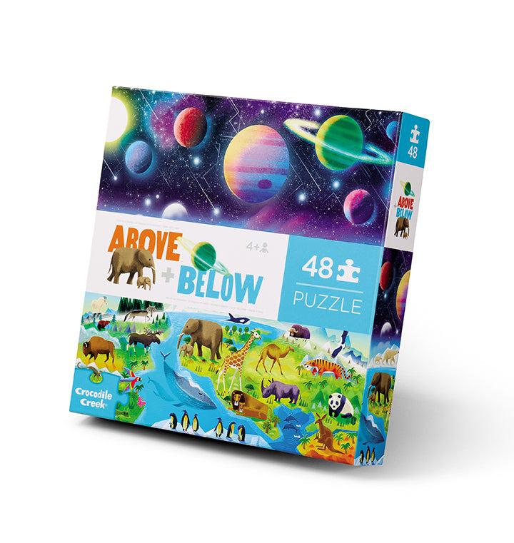 Above + Below 48-Piece Puzzle - Earth and Space