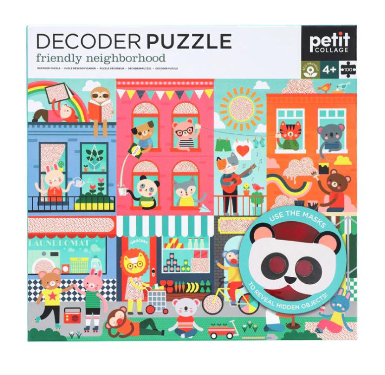 Decoder Puzzle - Friendly Neighborhood