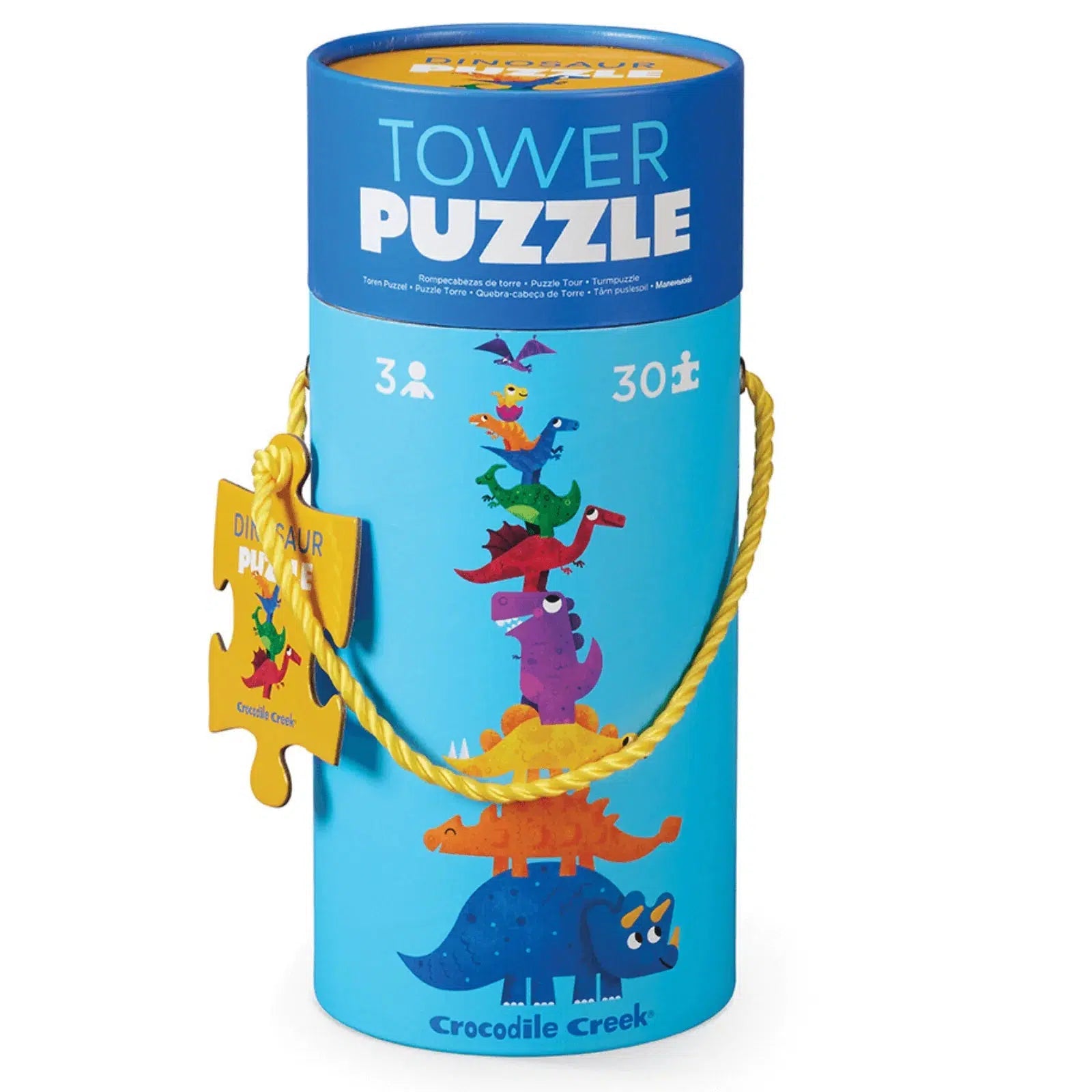 Dinosaur 30-Piece Tower Puzzle