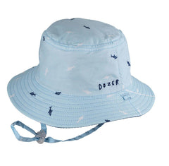 Dozer Baby Bucket Hat - Deep Blue Sea