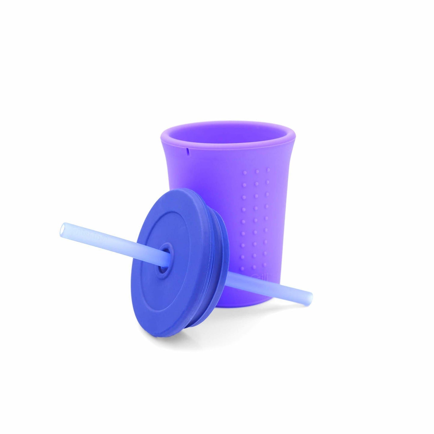 Silikids 12 oz Straw Cup - Cobalt/Purple