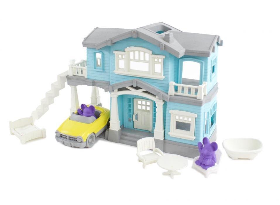 Green Toys House Playset - Blue