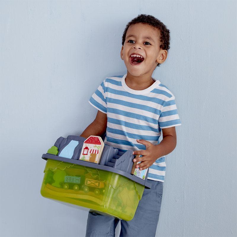 Hape Railway Bucket-Builder Set