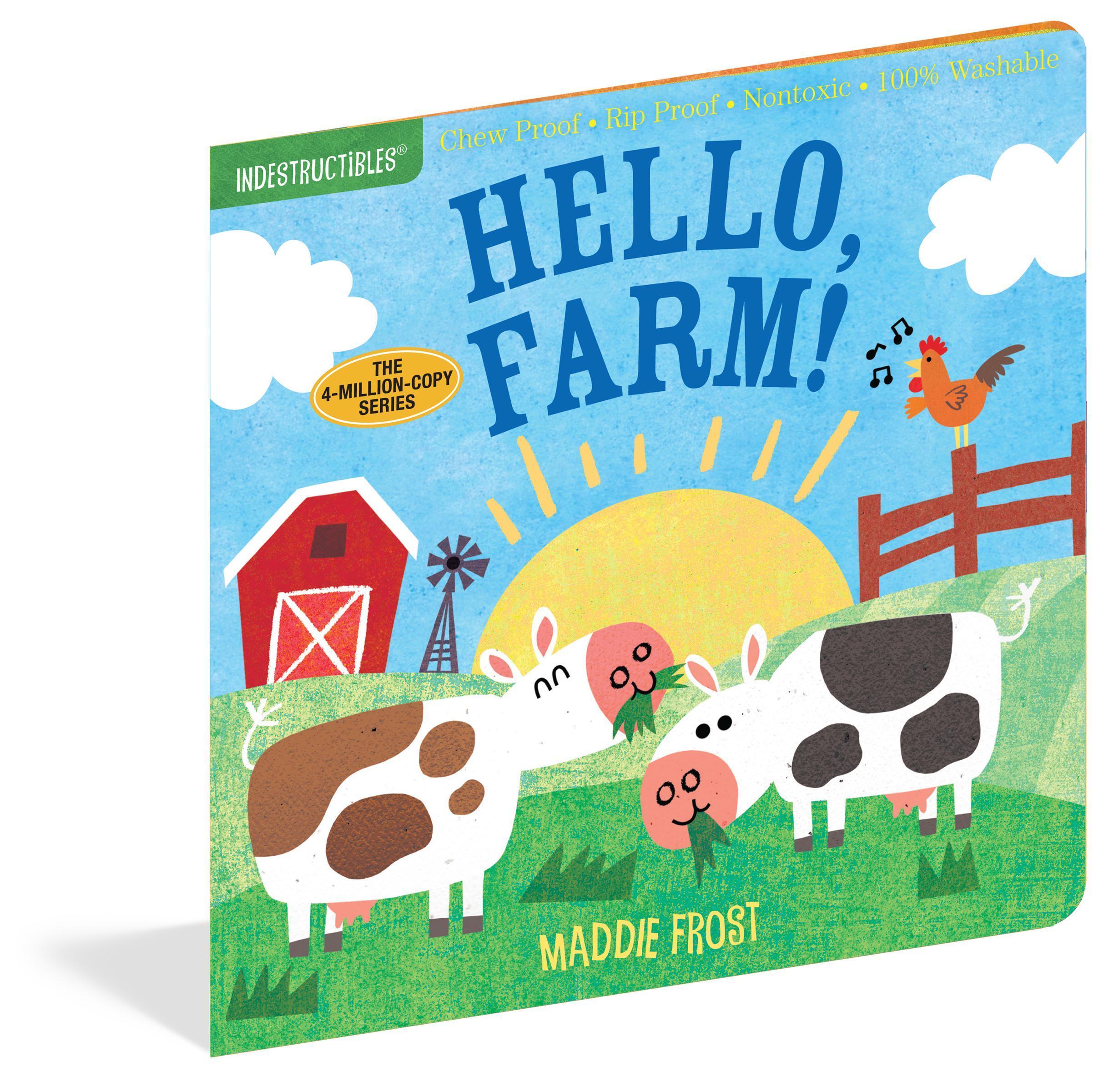 Hello, Farm! Indestructible Book