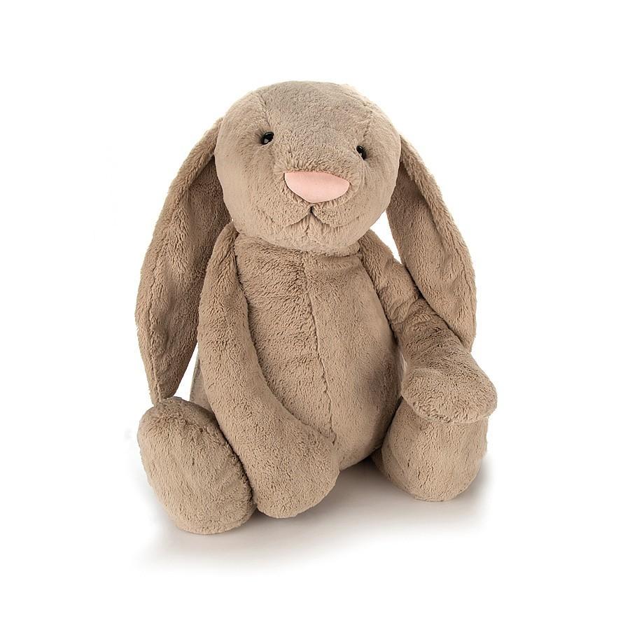 JellyCat Beige Bashful Bunny Plush Animal