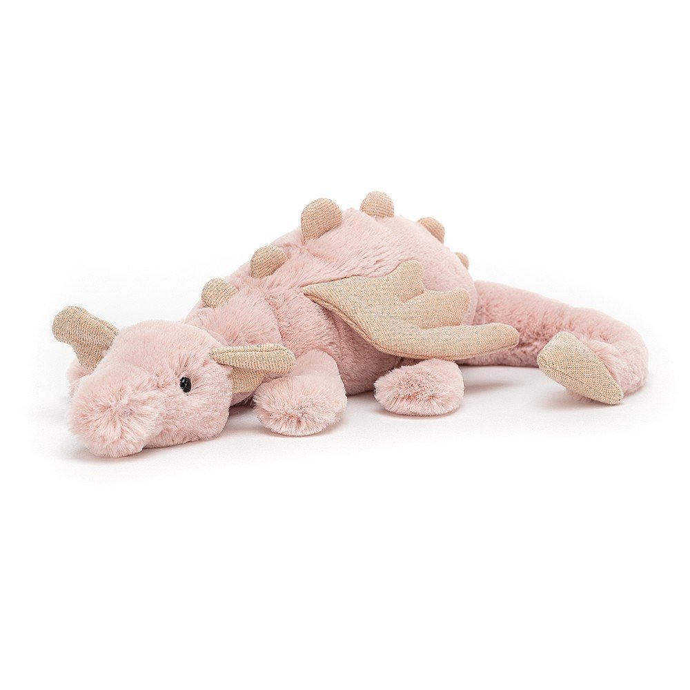 JellyCat Rose Dragon Plush