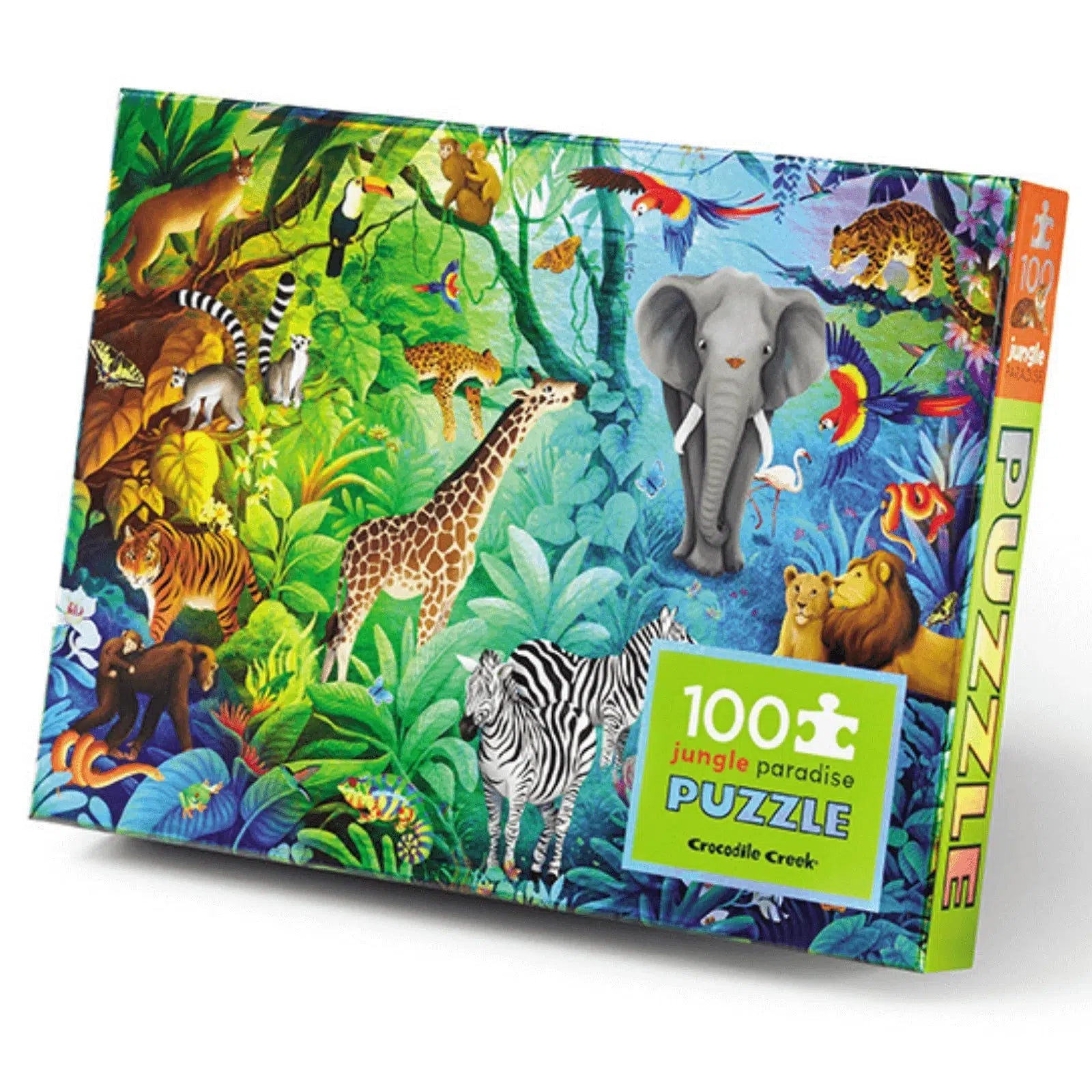 Jungle Paradise 100-Piece Holographic Puzzle