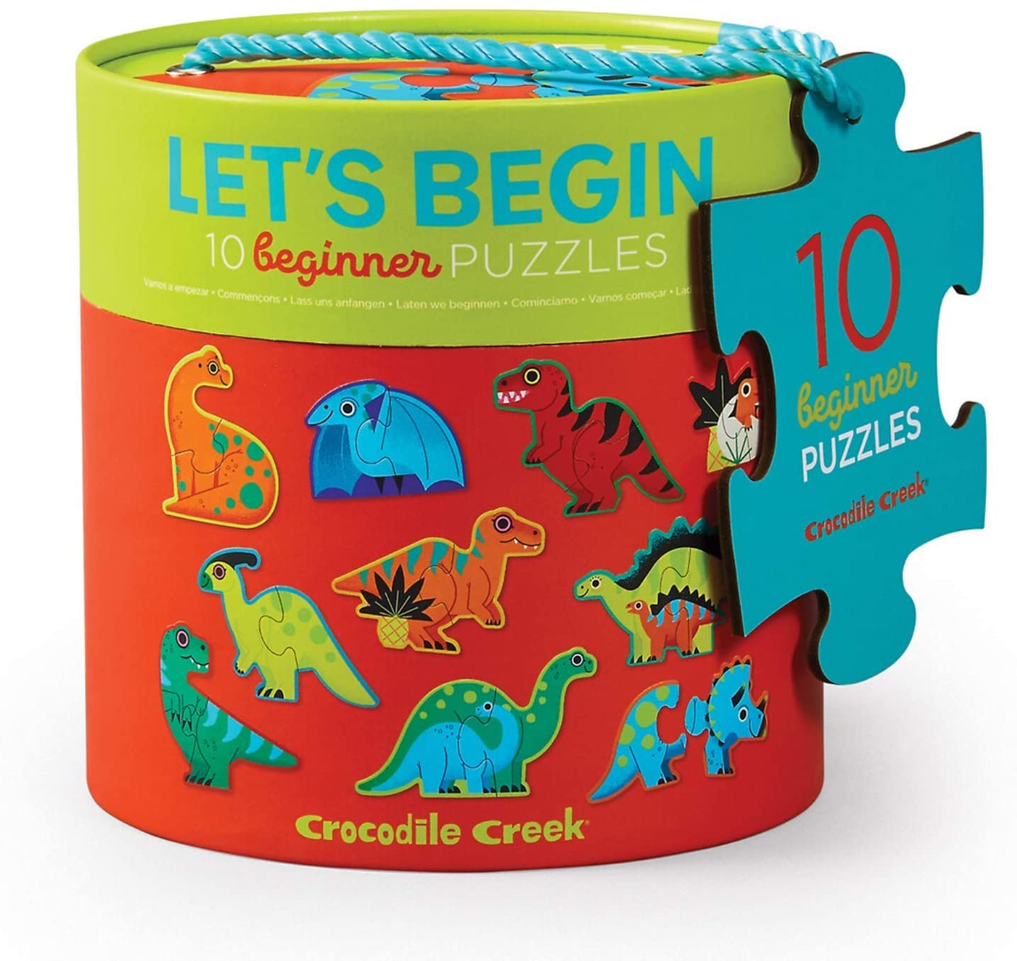 Let's Begin Beginner Puzzles - Dinosaurs