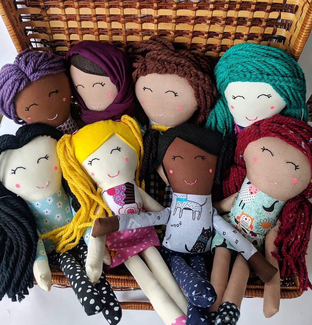 Made By Shellmo Cloth Dolls