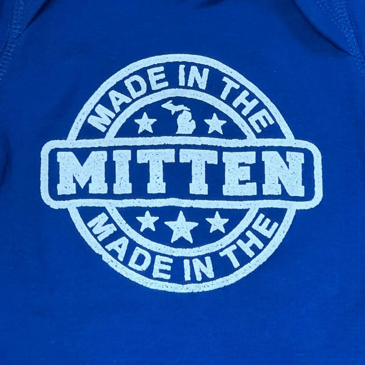 Made in the Mitten Baby Bodysuit