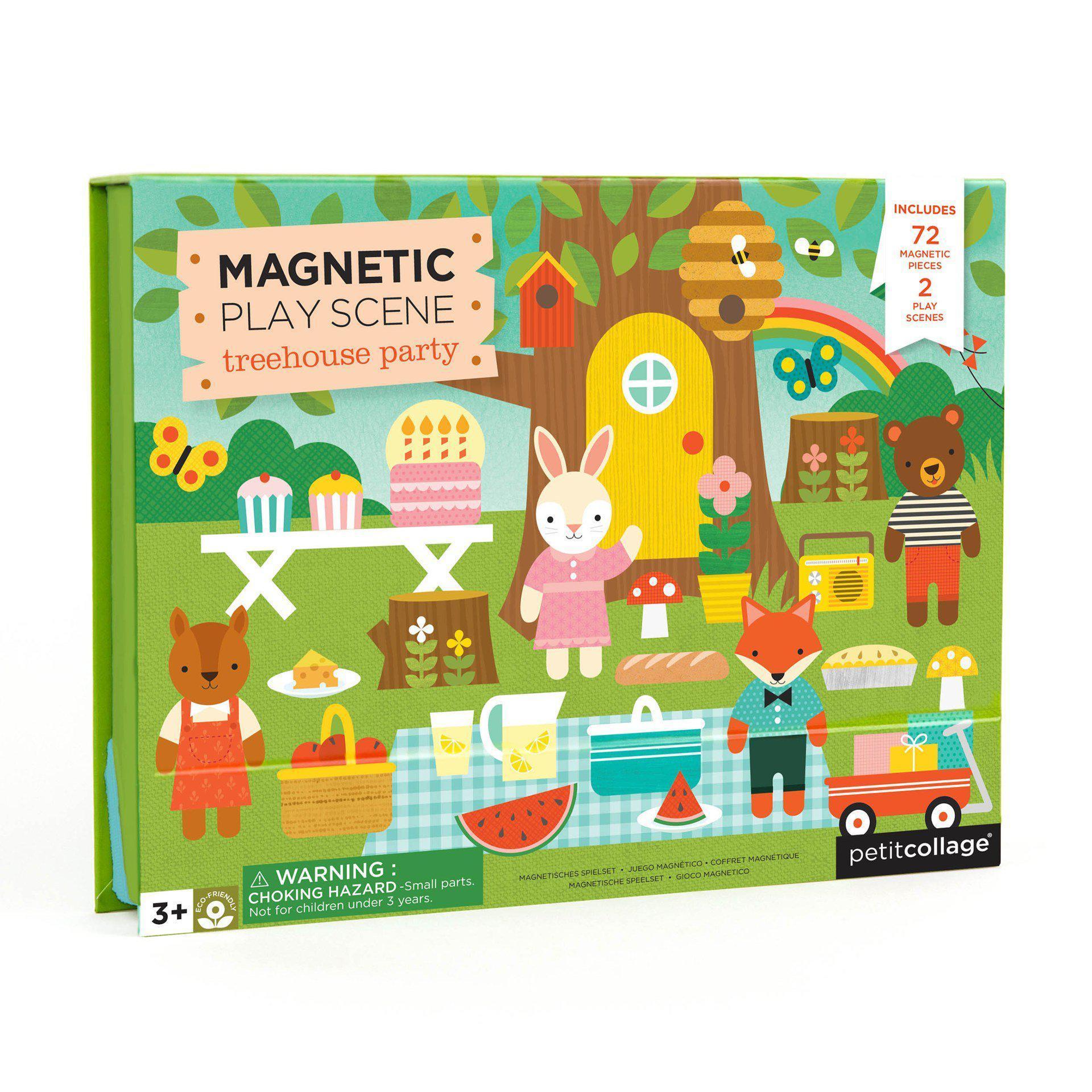 Magnetic Play Scene - Treehouse Party