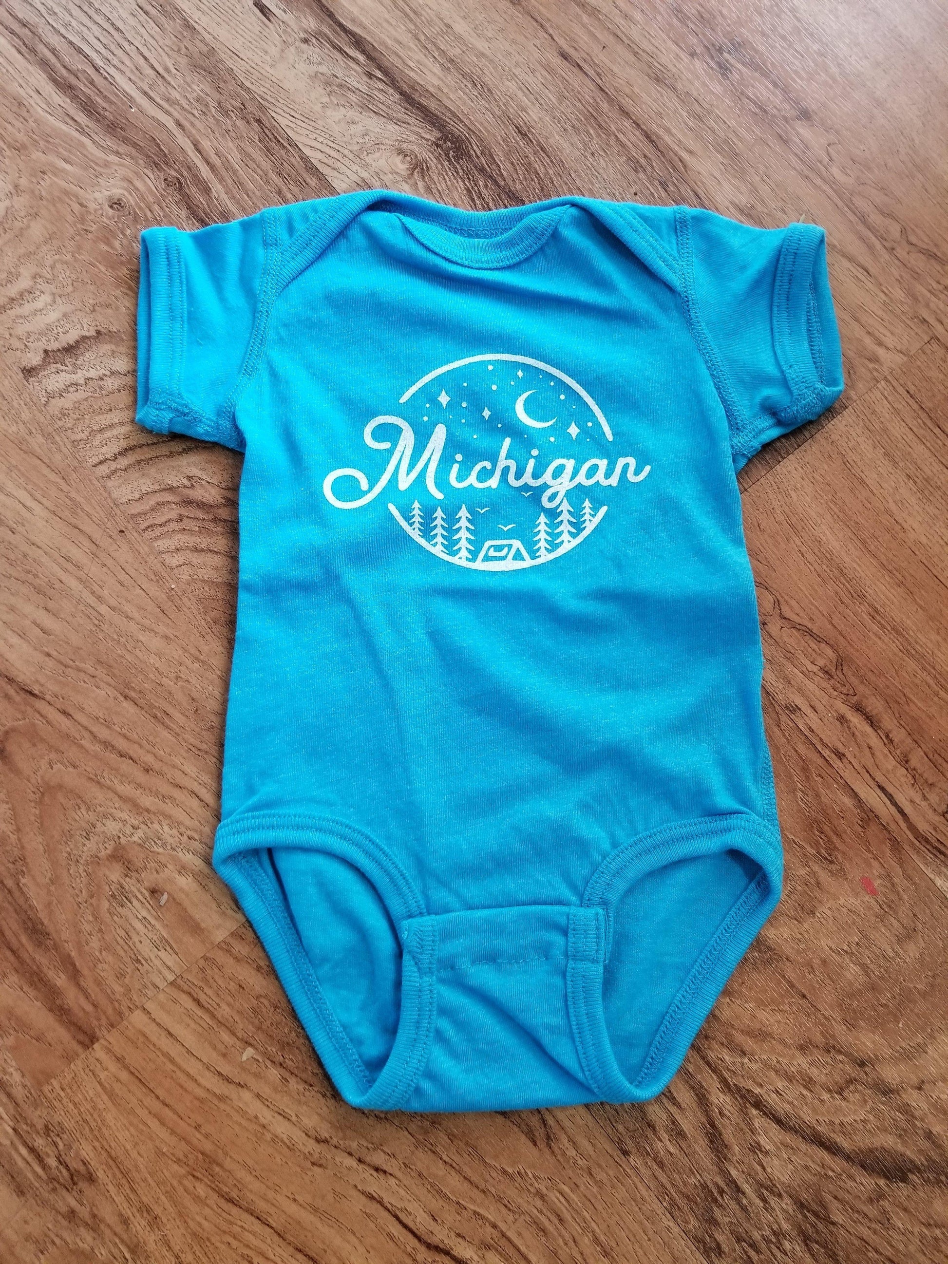 Michigan Night Sky Onesie