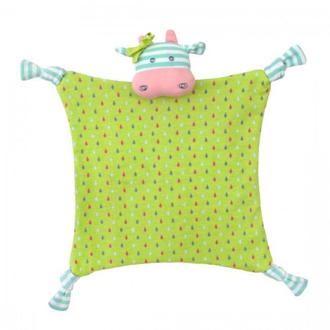 Organic Farm Buddies Blankies - Belle Cow