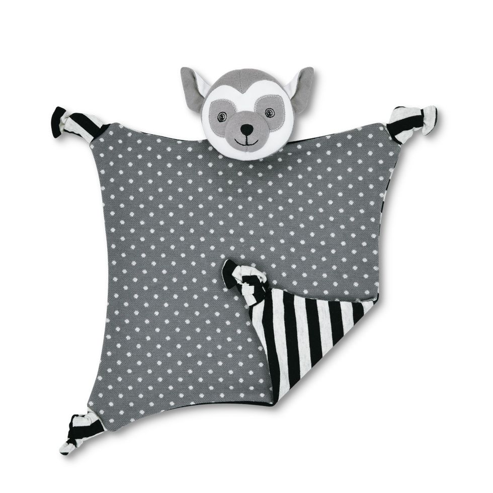 Organic Farm Buddies Blankies - Bruce Lemur