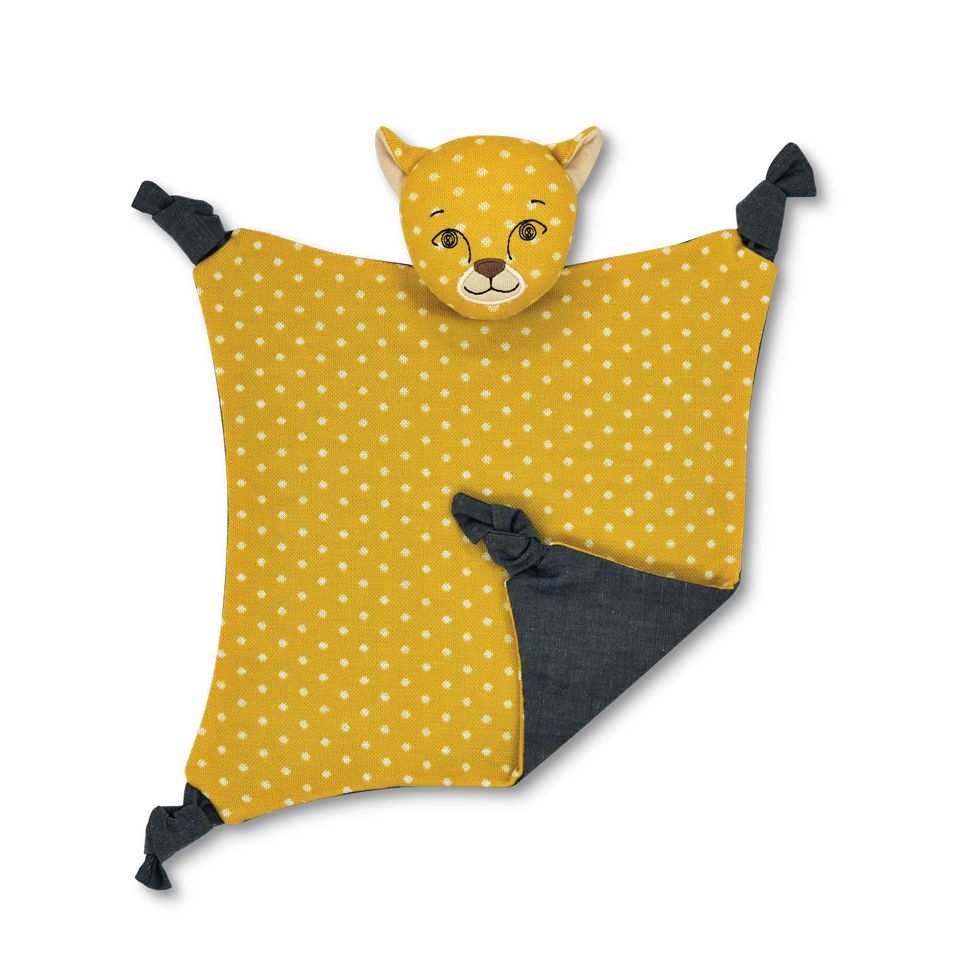 Organic Farm Buddies Blankies - Charlie Cheetah