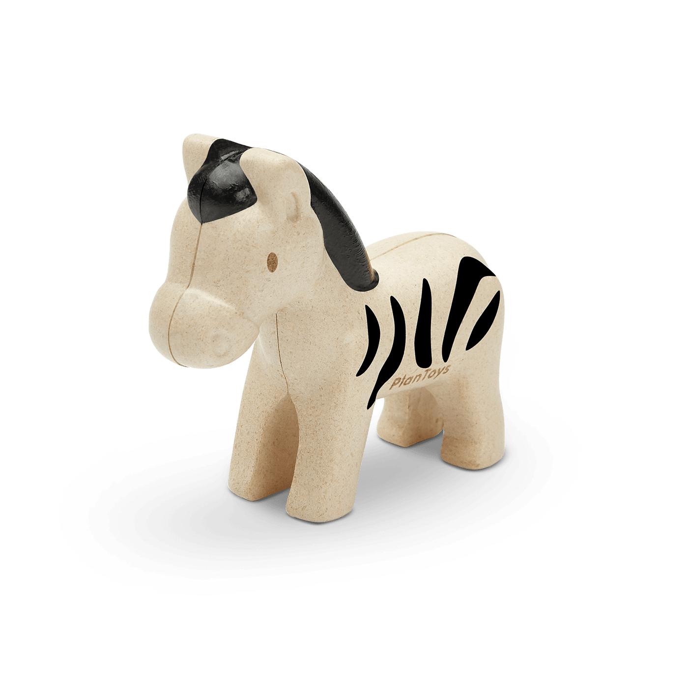 Plan Toys Wild Animals (Single) - Zebra