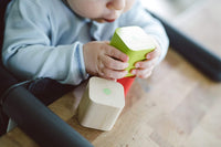 Tegu 6-Piece Baby's First Blocks Magnetic Wooden Block Set