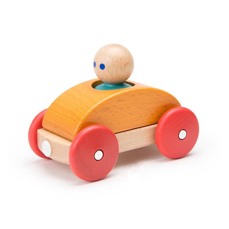 Tegu Magnetic Racer - Orange/Red