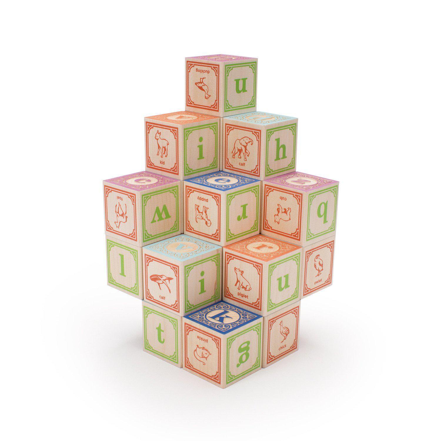 Uncle Goose Classic ABC Blocks - Lowercase