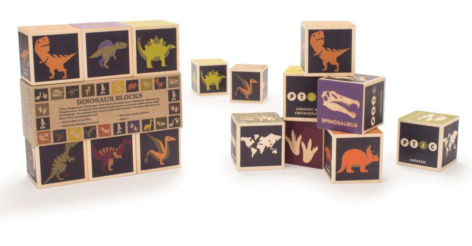 Uncle Goose Dinosaur Blocks