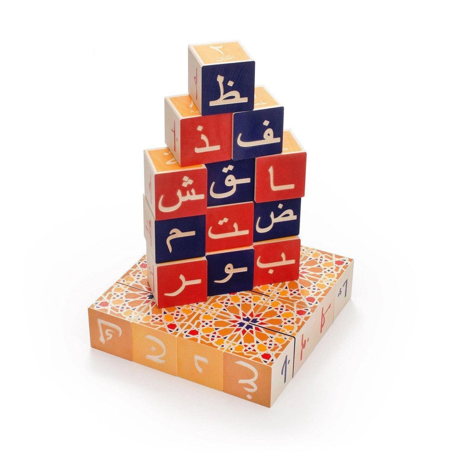 Uncle Goose Foreign Language Alphabet Blocks