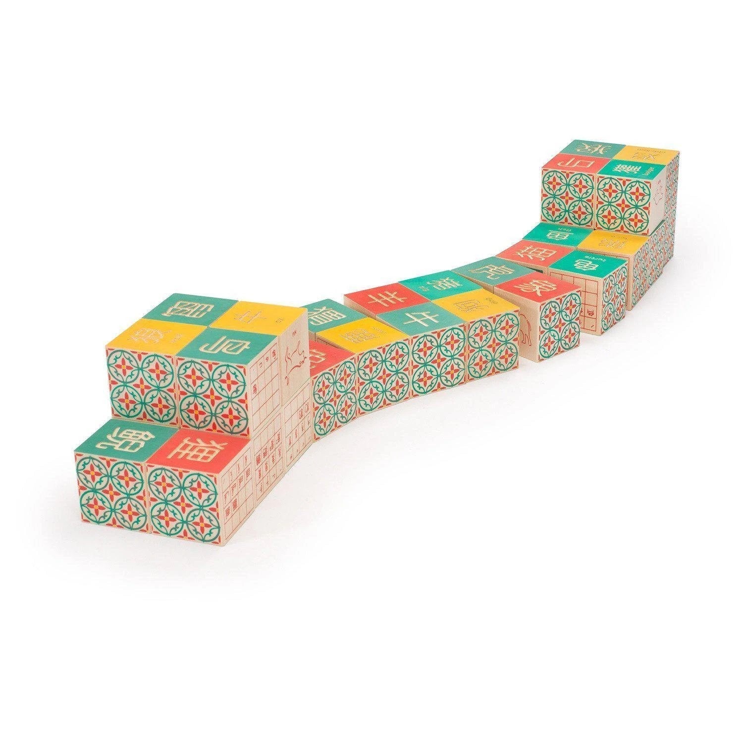 Uncle Goose Foreign Language Alphabet Blocks