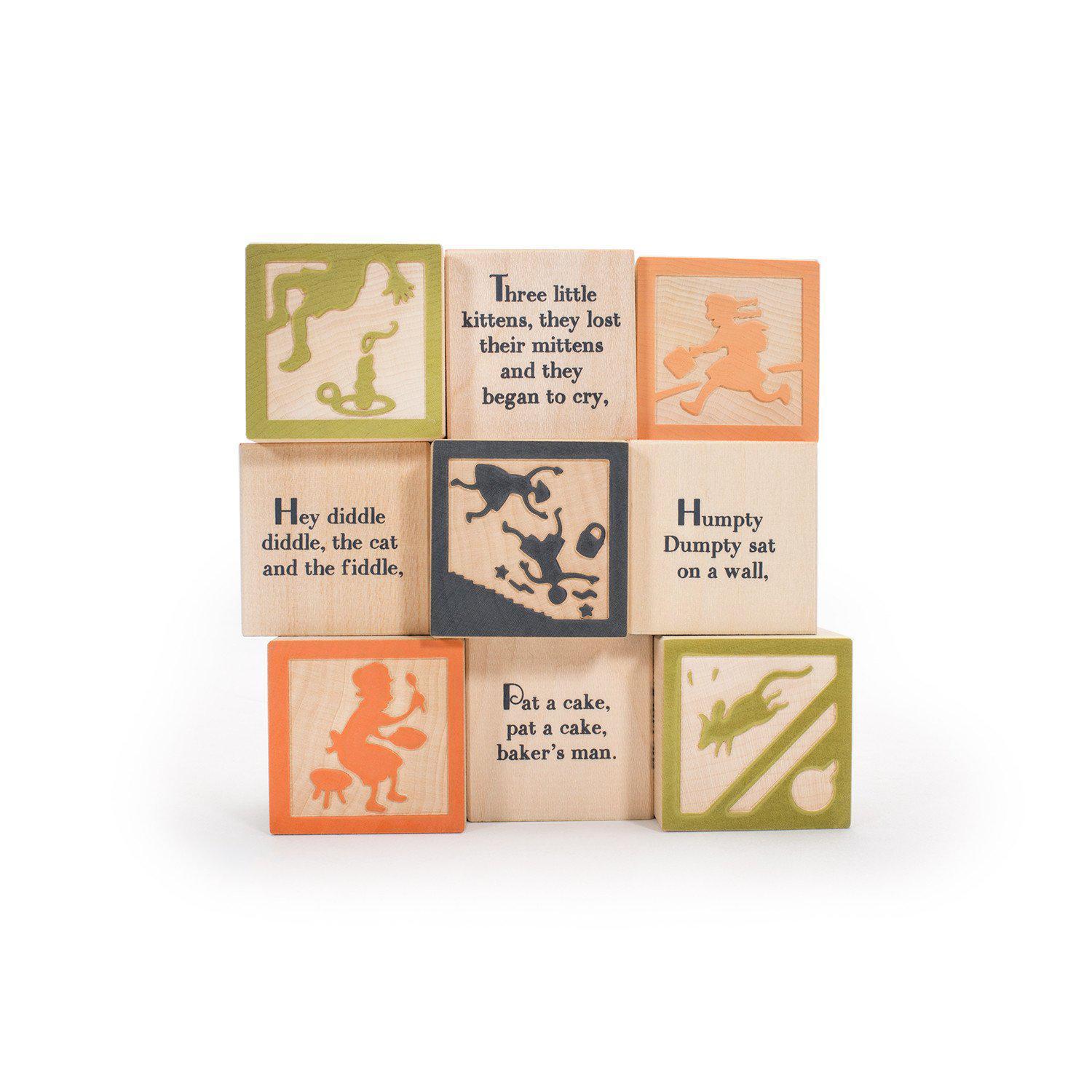 Uncle Goose Nursery Rhyme Block Set