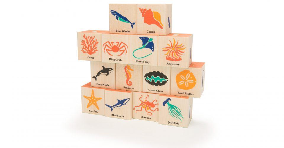 Uncle Goose Ocean Blocks